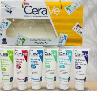 CeraVe Hydrating Mineral Facial Kit Deep Cleansing