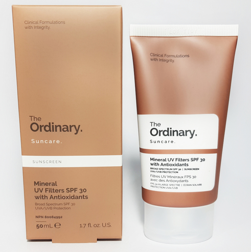 THE ORDINARY Mineral UV Filters SPF 30 with Antioxidants( 50ml )